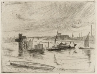 Early Morning, Battersea, 1861